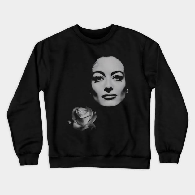 Joan Crawford - Vintage Crewneck Sweatshirt by Jazz In The Gardens